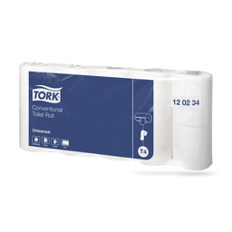 [120234] Tork Univ. kistekercses toalettpapír 2 r. 80 db-os fehér T4