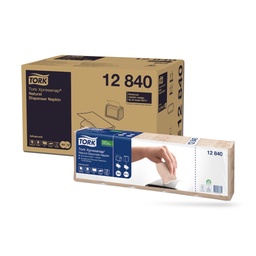 [12840] Tork Xpressnap adagolós szalvéta 21 x 33 cm-es 1 r. 1125 lapos natur N4