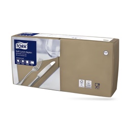 [470000] Tork lunch szalvéta 33 x 33 cm-es cm-es 3 r. 150 lapos keksz