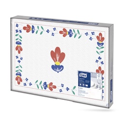 [474568] Tork Decor tálalátét 42 x 27 cm-es 1 r. 500 lapos "Country"