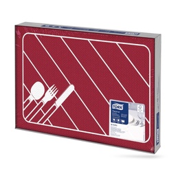 [474569] Tork Decor tálalátét 42 x 27 cm-es 1 r. 500 lapos "Evőeszközök"