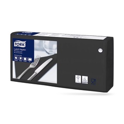 [477148] Tork lunch szalvéta 33 x 33 cm-es 2 r. 200 lapos fekete