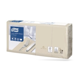 [477351] Tork Decor lunch szalvéta 33 x 33 cm-es cm-es 2 r. 200 lapos natur