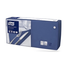 [477412] Tork lunch szalvéta 33 x 33 cm-es 3 r. 150 lapos sötétkék