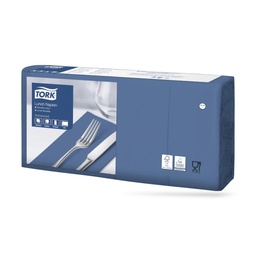 [477421] Tork lunch szalvéta 33 x 33 cm-es 1/8-os 2 r. 200 lapos sötétkék