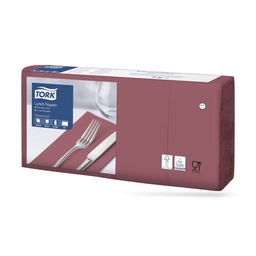 [477422] Tork lunch szalvéta 33 x 33 cm-es cm-es 2 r. 200 lapos bordó
