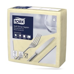 [477588] Tork dinner szalvéta 40 x 40 cm-es 3 r. 100 lapos pezsgő