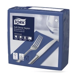 [477619] Tork dinner szalvéta 40 x 40 cm-es cm-es 3 r. 100 lapos sötétkék