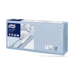 [477844] Tork lunch szalvéta 33 x 33 cm-es cm-es 2 r. 200 lapos világoskék