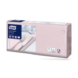 [477847] Tork lunch szalvéta 33 x 33 cm-es cm-es 2 r. 200 lapos korallpink