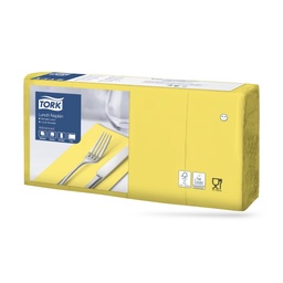[477850] Tork lunch szalvéta 33 x 33 cm-es 1/8-os 2 r. 200 lapos sárga