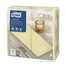 [478147] Tork LinStyle textilhatású szalvéta 39 x 39 cm-es 1/8-os 1 r. 50 lapos pezsgő