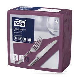 [478764] Tork dinner szalvéta 40 x 40 cm-es 2 r. 150 lapos bíbor