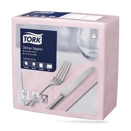 [509402] Tork dinner szalvéta 40 x 40 cm-es 2 r. 150 lapos korallpink