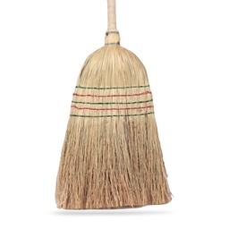 [1700-262] HÁZTARTÁSI cirokseprű (5 varrásos)