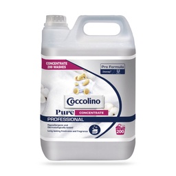 [9311433] Coccolino Prof. Pure Conc enyhén illatosított textilöblítő fehér 5 l-es