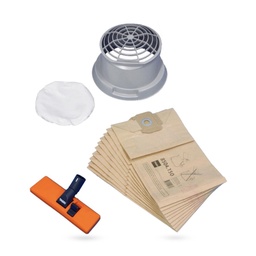 [8504500] Száraz porszívózó készlet (porszívófej + papírporzsák + kosár + vászonfilter)