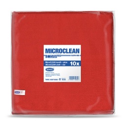 [B326] MicroClean mikroszálas törlőkendő piros