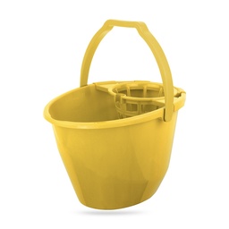 [B105] Felmosó vödör, 11 l-es, csavarókosárral sárga