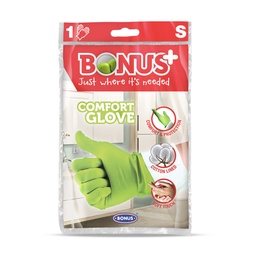 [B005] Komfort gumikesztyű S-es