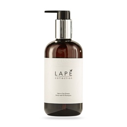 [101108582] Lapé Sakura Sea Breeze illatosított tusfürdő és kondicionáló sampon 300 ml-es