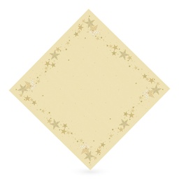 [D176119] Dunicel napron 84 x 84 cm 20 db-os Walk of fame cream