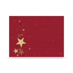 [D176144] Dunicel tálalátét 30 x 40 cm 250 db-os Walk Of Fame Red