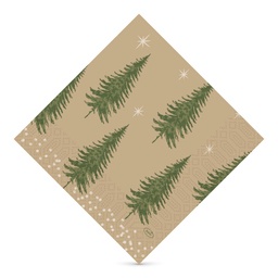 [D208485] Duni tissue szalvéta 33 x 33 cm-es 3 r.  250 lapos Humble Trees